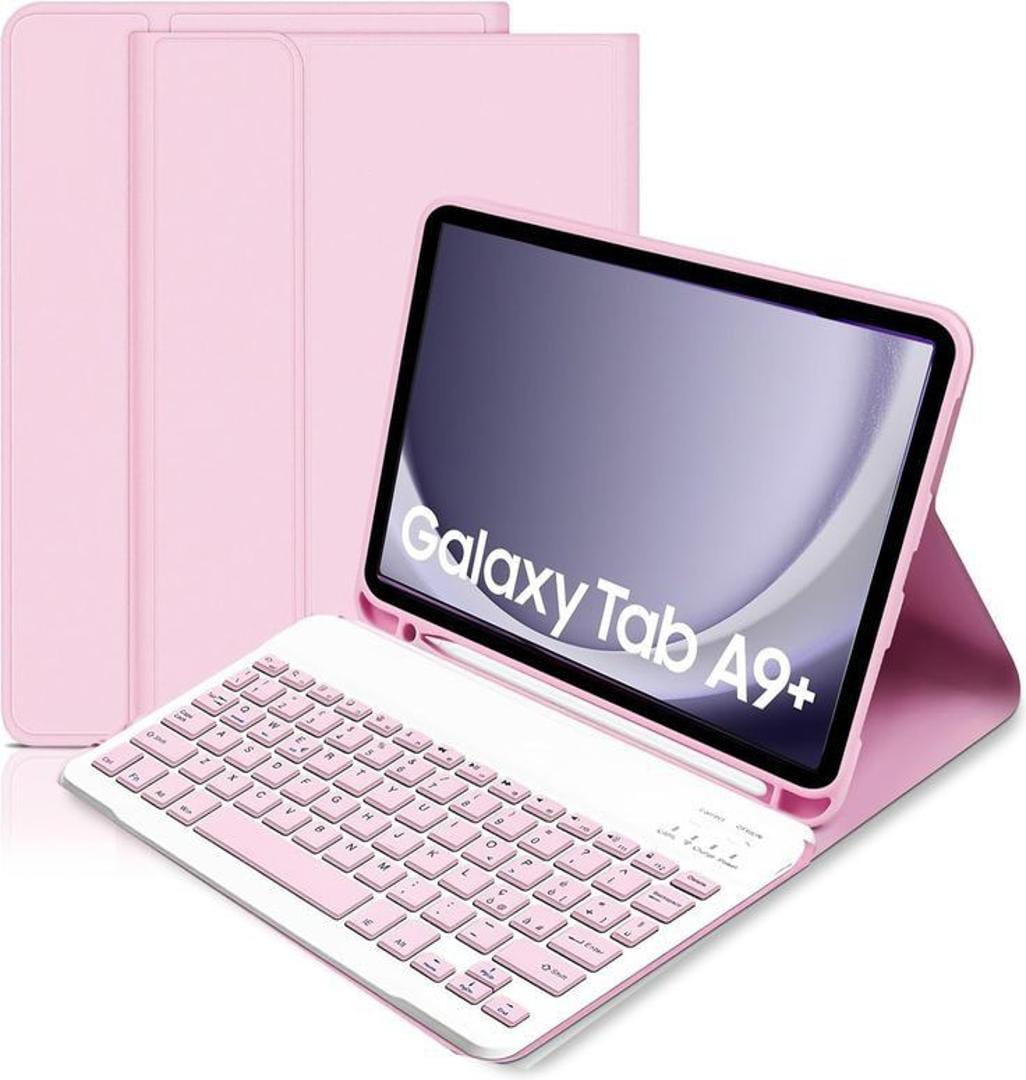 Galaxy Tab A9+ Keyboard Case with Detachable Wireless Keyboard 40% off